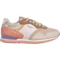 Pepe Jeans for woman. PLS400025 London Sand multicoloured slippers (38), Flat, Laces, Casual, Multicolor