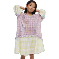 Desigual Mekko 'Minime' keltainen / vaaleankeltainen / lila / syreeni