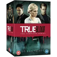 True Blood Seasons 1 to 7 Complete Collection DVD - Subtitles Danish. Swedish. Norwegian. English