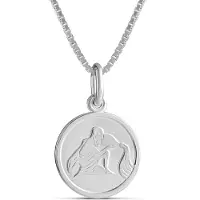 Top Gold hopeinen Vesimies horoskooppi riipus ketjulla 32 5702 0000