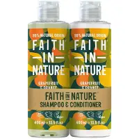 Faith In Nature Grapefruit & Orange Shampoo & Conditioner Set – 400 ml