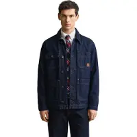 Gant Indigo Work Jacket - Blue - XL