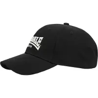 Lonsdale Lippalakki 'Wigston' musta / valkoinen