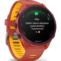Garmin Forerunner 170 Music GPS-juoksuälykello, punainen