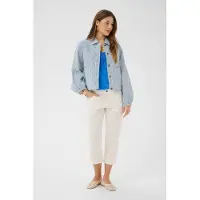 Cream Crberta Twill Jacket - Multi/patterned - 38