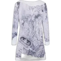 Desigual Mekko pastellinpinkki / musta / offwhite