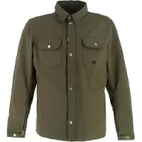 Helstons Detroit miehet Tekstiilitakki Khaki Miehet vihreä, size XL