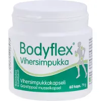 Raw Organic Hankintatukku Bodyflex vihersimpukka 60kaps.