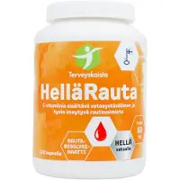 Terveyskaista HelläRauta 50 mg + C-vitamiini 120 kaps ravintolisä