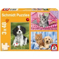 Schmidt My cutest baby animals 3 x 48p palapeli