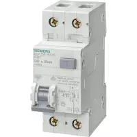 Siemens Yhdistelmäkatkaisija, automaattinen/PFI 300 mA C 13 A 1P+N 6 kA 5SU1656-7KK13