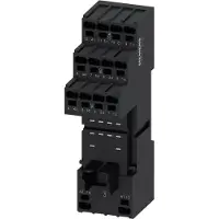 Siemens Plug-in socket for pt relay 4 changeover contacts with logic isolation spring-type terminal (push-in)