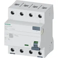 Siemens 5SV33446KK01 FI-turvakytkin A 4-napainen 40 A 0,03 A 400 V 400 V