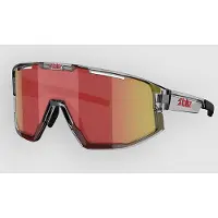 Bliz Fusion Small -pyöräilylasit transparent dark grey/brown/red multi