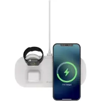 Devia trådlös laddare 3in1 Smart 15W vit