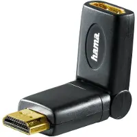 Hama HA-00122234 - HDMI-adapteri, Kulta/Musta