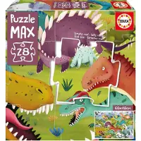 Educa Dinosaurukset Max-palapeli 28 Kappaletta