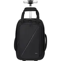 American Tourister Take2Cabin S - Pyörillä varustetut selkäreput | musta | 24x40x20 cm