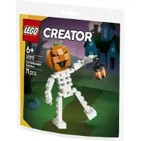 LEGO Creator 30717 Upiorny szkielet z dynią na Halloween 71 elementów (klocki w woreczku)