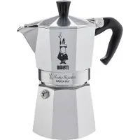 Bialetti Moka Express, Mokkapannu, 0,23 L, Alumiini, Alumiini, 4 kuppia, Moka Express (0001164)