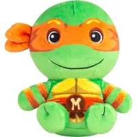 Tomy Teenage Mutant Ninja Turtles Mocchi-Mocchi Pehmofiguuri Michelangelo Junior 15 cm