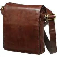 Leonhard heyden Cambridge Crossbody-laukku Nahka 23 cm Ruskea