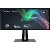Viewsonic VP3881A, 96,5 cm (38"), 3840 x 1600 pikseliä, Quad HD+, LED, 5 ms, musta