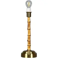 Von Norten - Antibes Ladattava pöytävalaisin 32 cm Ruskea/Kulta