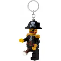 LEGO Iconic Kapteeni Brickbeard Avaimenperä + LED-valo