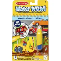 Melissa & Doug Water WOW! Vehicles vesimaalauskirja