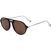 Hackett London Hackett Bespoke HEB239 51/17/150 Matte mustat aurinkolasit Acetate MIEHET HEB239