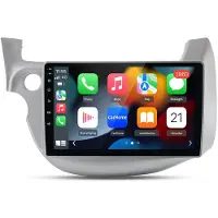 Junsun android 10 tuuman autovastaanotin honda fit 2007-2013 gps navigointi wifi carplay android auto bt fm rds swc