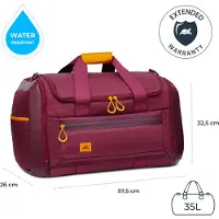 Rivacase Urheilulaukku 5331RED, 35L, punainen