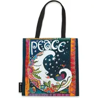 Paperblanks Peace Canvas Bag, Laurel Burch Collection by (Playful Creations)