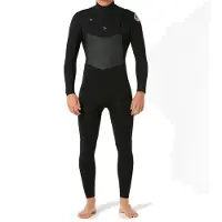 Rip Curl Dawn Patrol 4/3 Mm Gb St Pitkähihainen Neopreenipuku Jossa Rintavetoketju