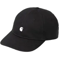Carhartt WIP Madison Logo Cap - Black - ONE SIZE