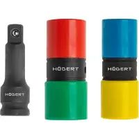 Högert Hylsysarja HT4R006; 1/2''; 3 kpl.