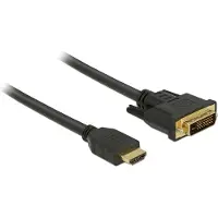 DeLOCK – HDMI to DVI 24+1 cable bidirectional 1 m (85652)