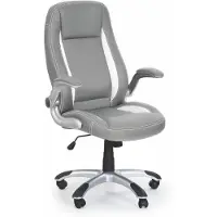 Halmar Saturnus-toimistotuoli, 67 x 65 x 112 - 120 cm, harmaa