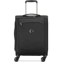 DELSEY PARIS Montmartre Air 4-pyöräinen Käsimatkatavara 55 cm Laajennettava Musta
