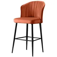 Skye Decor 2 baarituolin setti Rubi, 52x97x42 cm, oranssi