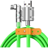 INF 90 pyörivä latauskaapeli - 120 W - 1,2 m Green