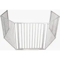 BabyDan Flex StepFree XXL Turvaportti, Valkoinen