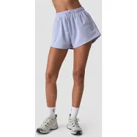 ICANIWILL Everyday Terry High Waist Shorts W Pale Blue