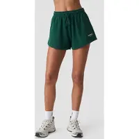ICANIWILL Everyday Terry High Waist Shorts Northern Green
