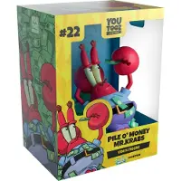 Youtooz SpongeBob toimintafiguuri (Pile O’Money Mr. Krabs)