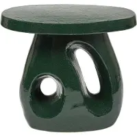 Serax Amé Side Table Dark Green - Sivupöydät & Apupöydät Kivitavara Tummanvihreä - B4625107-504
