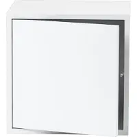 Muuto Stacked Hylly 2.0 M Ovellinen - Yöpöydät Pu-lakattu Rakennekuitulevy Valkoinen - 15660