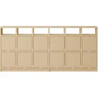 Muuto Stacked Configuration 1 Senkki - Sivupöydät & Apupöydät Tammi - STSBDC103