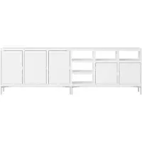 Muuto Stacked Configuration 2 Senkki - Sivupöydät & Apupöydät Pu-lakattu Rakennekuitulevy Valkoinen - STSBDC204